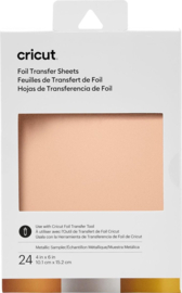 Cricut Foil Transfer Sheets Metallic Sampler / 10x15cm (24st)