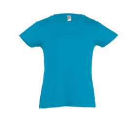 Girls T-shirt - Aqua