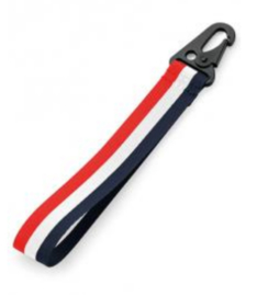 Key Clip - red/white/navy