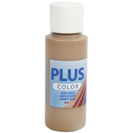 Plus Color acrylverf - Light Brown / 60 ml