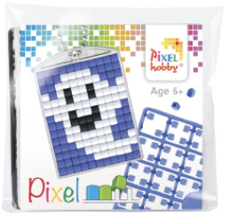 Pixel sleutelhanger - Lachend Spookje