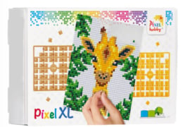 Pixel XL pakket op 4 basisplaten - Jungle Giraf