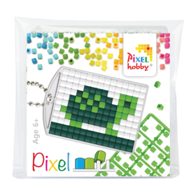 Pixel sleutelhanger - Schildpad