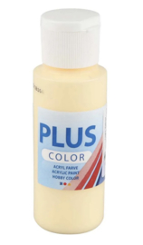 Plus Color acrylverf - Light Yellow / 60 ml