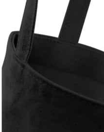 Cotton Bottle Bag - Black (fairtrade)