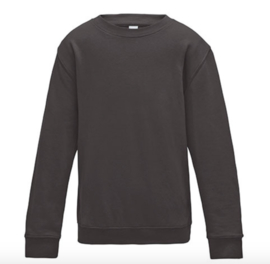 Kids AWDis Sweater - Charcoal (heather)