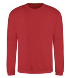 Adult AWDis Sweater - Fire Red