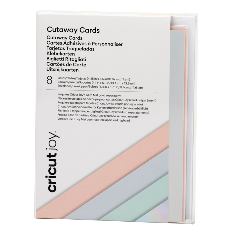 Cricut Cutaway Cards Pastel Sampler R20 2008856