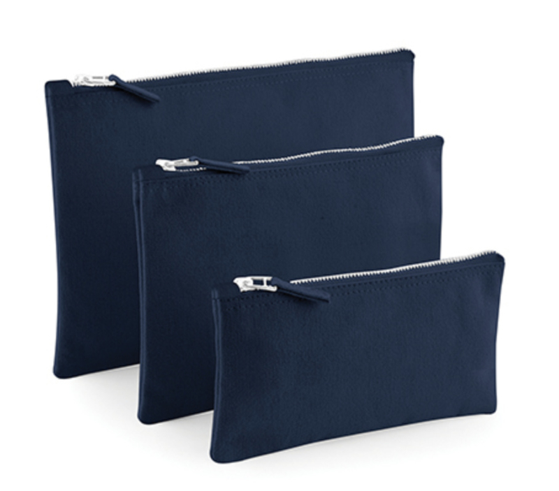 Canvas Accessory Case - Navy - S