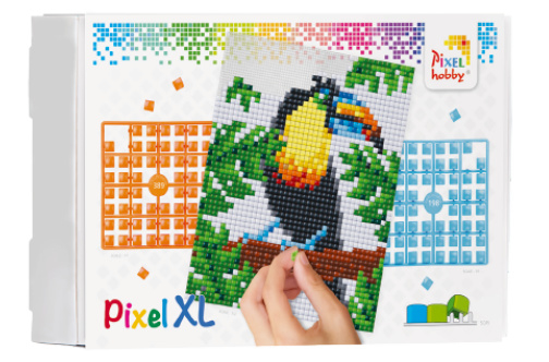 Pixel XL pakket op 4 basisplaten - Jungle Toekan