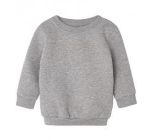Baby Essential Sweatshirt - Heather Grey