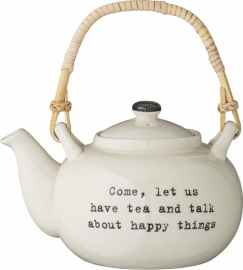 Theepot Come, let us have tea