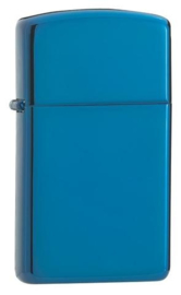 Zippo 60001181 Slim High Polish Blue