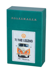VW Sigarettenbox PUSH Volkswagen T1 The Legend 75 years