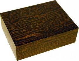 92602 Humidif humidor Tiger Ebony