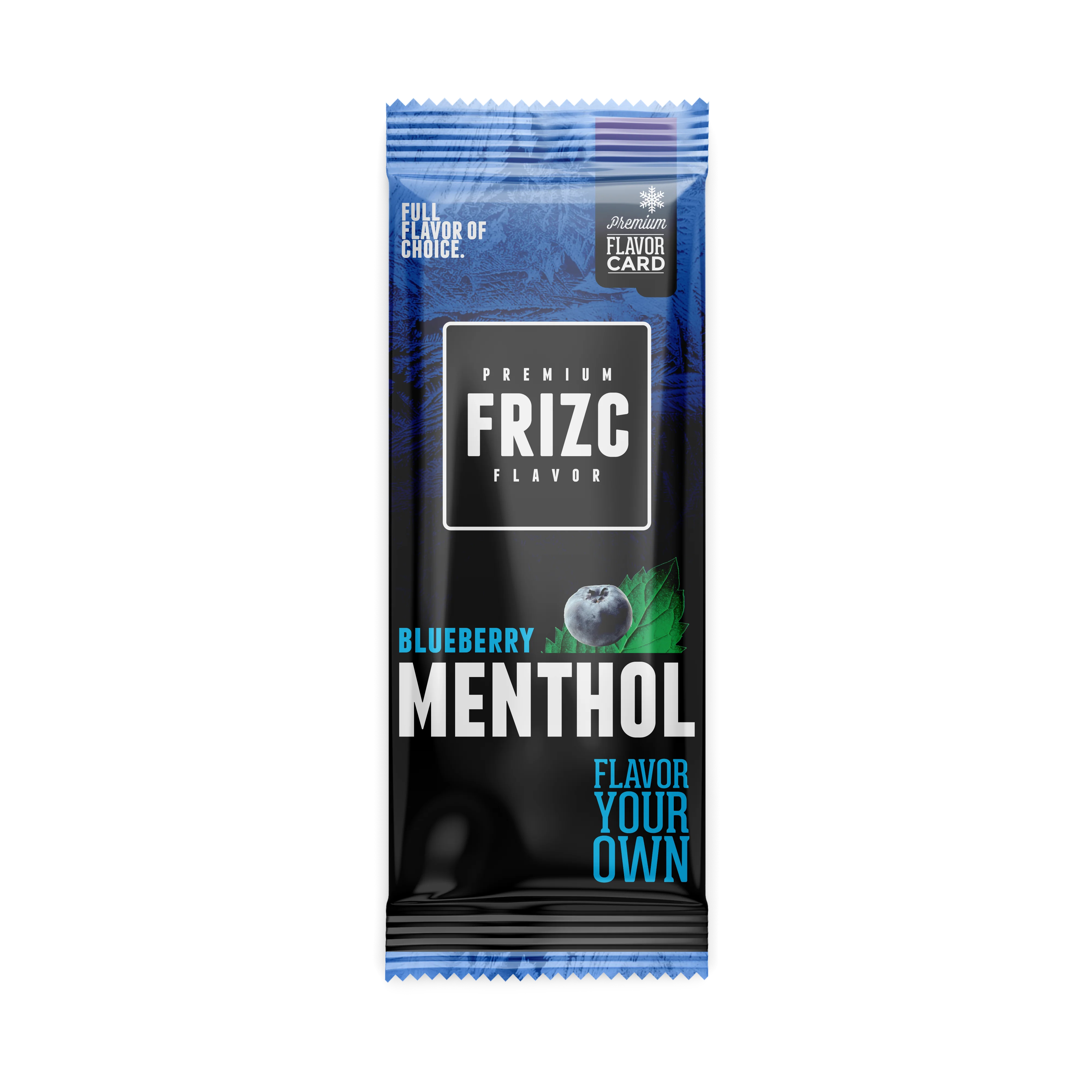 Frizc Flavor Card Bleuberry menthol