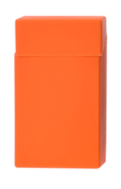 Sigarettenetui 20st 100 mm rubber oranje