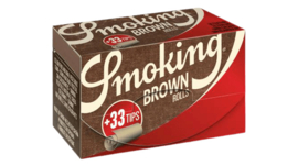 Smoking ROLLS + TIPS brown