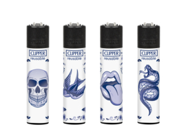Clipper aansteker vuursteen Delft Blue Young
