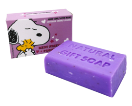 Snoopy handzeep 100gr paars