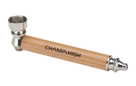 Champ High pijpje hout 12 cm licht