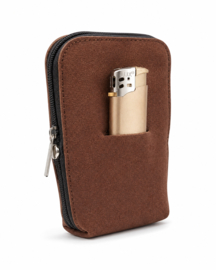 Sigaretten etui met rits voor een heel pakje