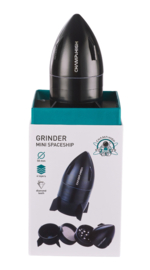 Champ High Grinder Spaceship zwart Ø 70mm H:105mm