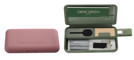 To Box Green "All in One" Smokers take away box roze