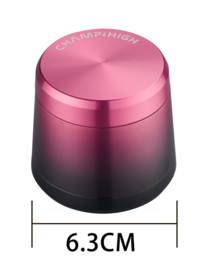 Champ High Grinder Black ruby aluminium Ø 63mm