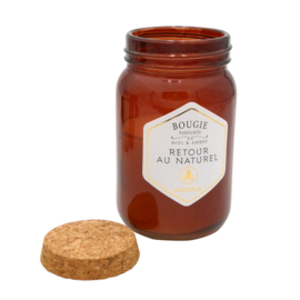 LAGUIOLE Geurkaars Subtiele barnsteen & honing – 240 g