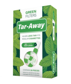 Tar-Away Green filters 20 stuks