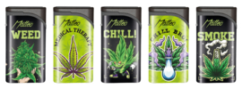 Aansteker met Jetflame vlam Metal Case Weed