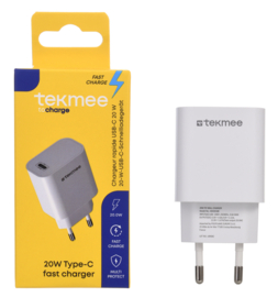 Tekmee adapter Type-C snellader 20W