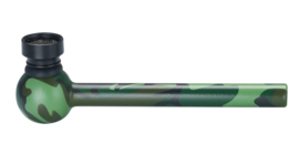 Pijpje glas 12 cm Camouflage