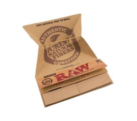Raw Artesano Classic King size papers,tips + tray