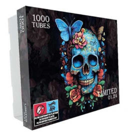 Limited Collector Flower Skull Hulzen hulzen 1000st