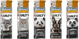 Aansteker met gewone vlam Guilty animals