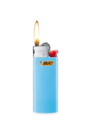 Bic aansteker J25 mini gewone vlam licht blauw
