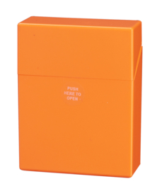 Sigaretten box push 25st Colour oranje