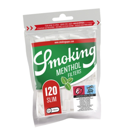 Smoking Slim filters MENTHOL 6 mm 120stuks