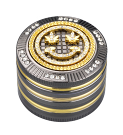 Champ High Grinder bling-bling Leaf Smiley Ø 50mm