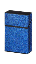 Pushbox 20st Glitter blauw