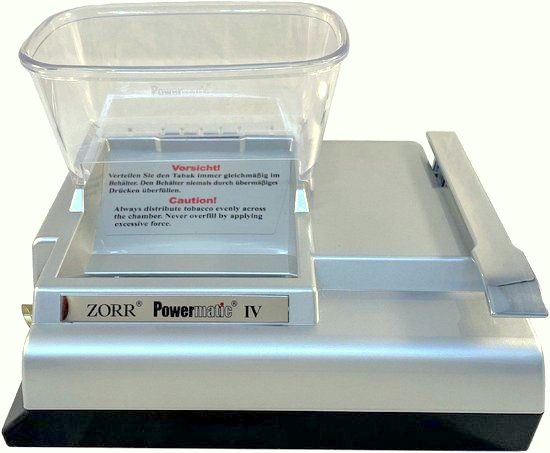 Zorr Powermatic 4 electrische hulzenstopper