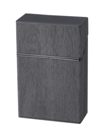 Sigarettenbox push  20 stuks houtlook