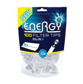 Energy Clixx 100 SLIM filter tips by Elixyr