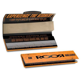ROOR CBD-infused Unbleached Slim + Tips Combi