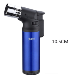 Champ Quatro 4x jetflame aansteker blauw