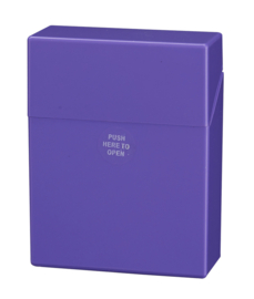 Sigaretten box push 25st Colour paars
