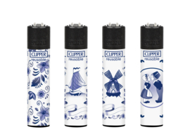 Clipper aansteker vuursteen Delft Blue