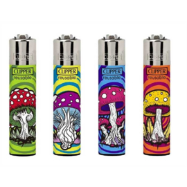 Clipper aansteker Mushrooms